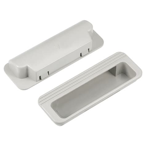 white steel storage cabinet recessed handles|recessed cabinet door finger pull.